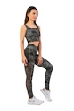 Nebbia  EKO leggings „Breathe“ mesh 400 camo green Női leggings