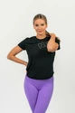 Nebbia  FIT Activewear Functional T-shirt with Short Sleeves black Női póló