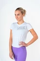 Nebbia  FIT Activewear Functional T-shirt with Short Sleeves white Női póló