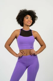 Nebbia FIT Activewear Padded Sports Bra purple Női melltartó