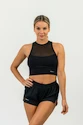 Nebbia  FIT Activewear Smart Pocket Shorts black Női rövidnadrág