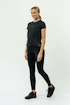 Nebbia  FIT Activewear T-Shirt “Airy” with Reflective Logo black Női póló