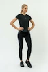 Nebbia  FIT Activewear T-Shirt “Airy” with Reflective Logo black Női póló