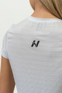 Nebbia  FIT Activewear T-Shirt “Airy” with Reflective Logo white Női póló