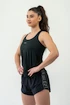 Nebbia  FIT Activewear Tank Top “Airy” with Reflective Logo black Női ujjatlan póló