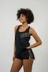 Nebbia  FIT Activewear Tank Top “Racer back” black Női ujjatlan póló