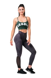 Nebbia Fit & Smart leggings high waist marron Női leggings