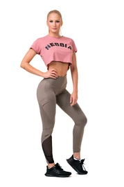 Nebbia Fit & Smart leggings high waist mocha Női leggings