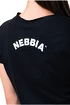 Nebbia  Fit & Sporty crop top black Női felső