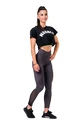 Nebbia  Fit & Sporty crop top black Női felső