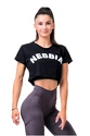 Nebbia  Fit & Sporty crop top black Női felső