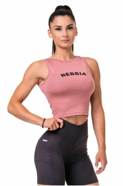 Nebbia Fit & Sporty top old rose Női ujjatlan póló