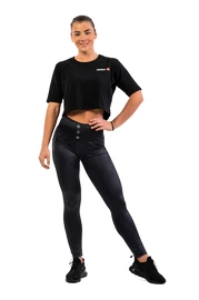 Nebbia Glossy look Bubble Butt leggings high waist 586 black Női leggings