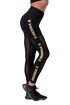 Nebbia  Gold Mesh leggings 829 black Női leggings