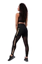 Nebbia  Gold Mesh leggings 829 black Női leggings