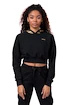 Nebbia  Golden Crop hoodie 824 black Női melegítőfelső XS