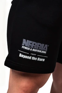 Nebbia  Gym Sweatshorts GYM BRO Black Férfirövidnadrág