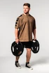 Nebbia  Gym Sweatshorts GYM BRO Light Brown Férfirövidnadrág