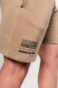 Nebbia  Gym Sweatshorts GYM BRO Light Brown Férfirövidnadrág