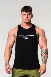 Nebbia Gym Tank Top FLEXIN' Black Ujjatlan póló férfiaknak