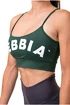 Nebbia Hero Classic Hero sports bra dark green Női melltartó