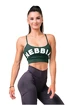 Nebbia Hero Classic Hero sports bra dark green Női melltartó