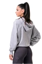 Nebbia Hero Iconic hoodie light grey Női melegítőfelső