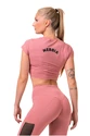 Nebbia Hero Sporty crop top old rose Női póló