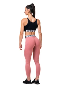 Nebbia Hero Squat scrunch butt leggings old rose Női leggings XS