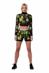 Nebbia  High-energy crop jacket 564 jungle green Dzseki