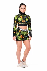 Nebbia High-energy crop jacket 564 jungle green Dzseki