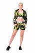 Nebbia  High-energy double layer shorts 563 jungle green Férfirövidnadrág