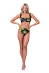 Nebbia  High-energy retro bikini - top 553 jungle green Fürdőruha