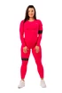 Nebbia  High-Waist ¾ Length Sporty Leggings 404 pink Női leggings