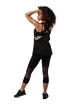 Nebbia  High-Waist ¾ Length Sporty Leggings 406 black Női leggings