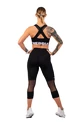 Nebbia  High-Waist ¾ Length Sporty Leggings 406 black Női leggings