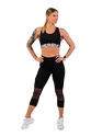 Nebbia  High-Waist ¾ Length Sporty Leggings 406 black Női leggings