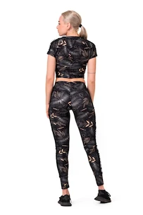 Nebbia  High-waist performance leggings 567 volcanic black Női leggings XS