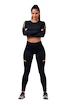 Nebbia Honey Bunny Crop Top 821 black Női felső S