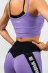 Nebbia  Leggings high waist purple Női leggings