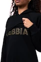 Nebbia  Long hoodie black Női melegítőfelső