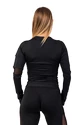 Nebbia  Long Sleeve Smart Pocket Sporty Top 418 black Női póló