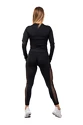 Nebbia  Long Sleeve Smart Pocket Sporty Top 418 black Női póló