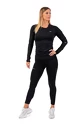 Nebbia  Long Sleeve Smart Pocket Sporty Top 418 black Női póló