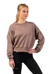 Nebbia  Loose Fit Sweatshirt "Feeling Good" 420 brown Női melegítőfelső