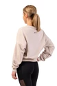 Nebbia  Loose Fit Sweatshirt "Feeling Good" 420 cream Női melegítőfelső