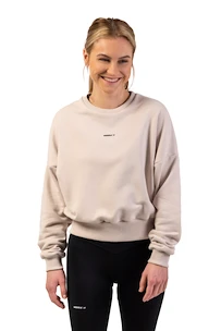 Nebbia  Loose Fit Sweatshirt "Feeling Good" 420 cream Női melegítőfelső