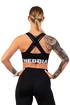 Nebbia  Medium Impact Cross Back Sports Bra 410 black Női melltartó