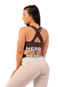 Nebbia  Medium Impact Cross Back Sports Bra 410 brown Női melltartó