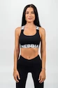 Nebbia  Medium-Support Criss Cross Sports Bra black Női melltartó